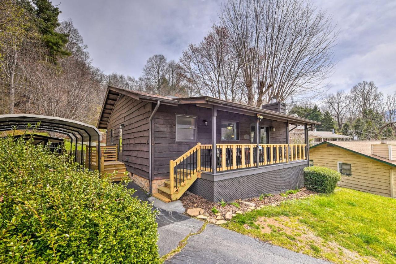 Cozy Maggie Valley Cabin, 1 Mi To Tube World! Villa Eksteriør billede